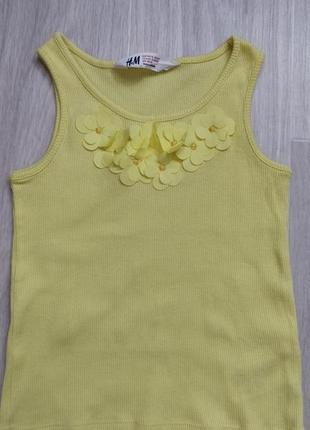 Маечка h&amp;m 4-6 лет