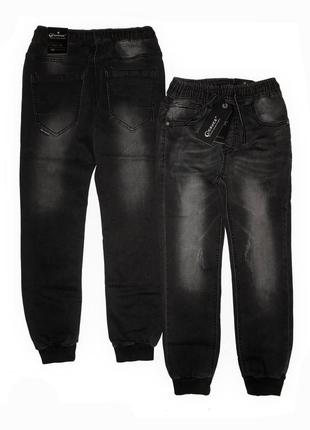 Стильні джинси джоґери на манжеті