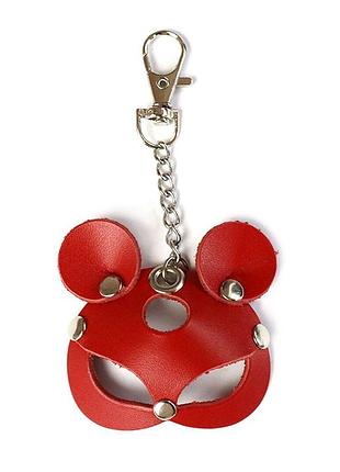 Брелок на карабине для ключей art of sex mouse, красный ( so8308 )