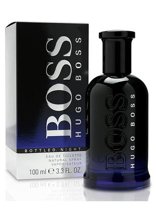 Чоловіча туалетна вода boss bottled night  100 мл