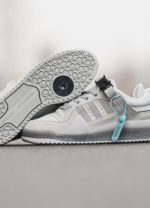 Кросівки adidas forum x bad bunny grey сірі адідас форум 36-45