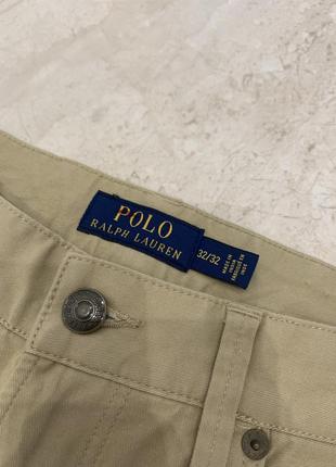 Штани брюки polo ralph lauren чоловічі карго бежеві3 фото