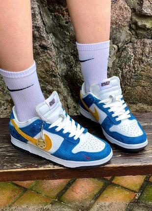 Nike sb dunk ind. blue8 фото