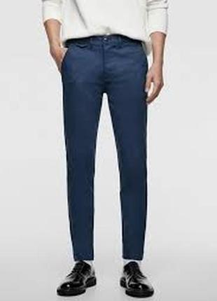 Крутые мужские укороченные брюки zara man - 32 - на 30, 321 фото