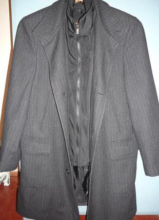 Шикарний подовжений чоловічий тренч-пальто 52 розмір.engbergs3 фото