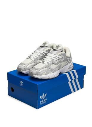 Adidas astir originals gray milk white