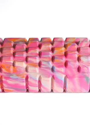 Массажный ролик standard разноцветный (валик, роллер) мфр, 33 см