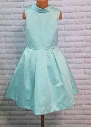 Шикарне ошатне плаття **м'ятного**кольори