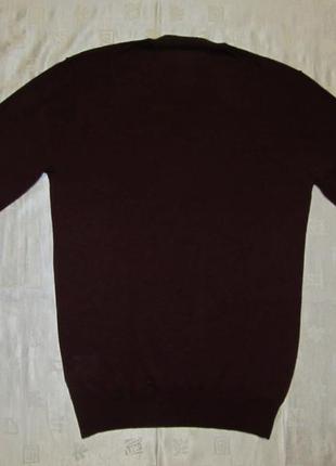 Мериносовый джемпер пуловер gorgoos 100% merino wool2 фото