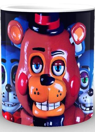 Кружка five nights at freddys пять ночей с фредди постер fn.02.006.420 "gr"