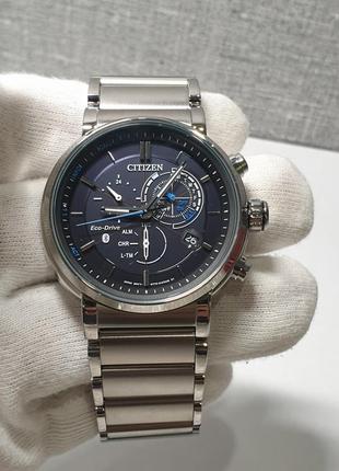 Чоловічий годинник часы citizen eco-drive bz1000-54e chronograph умний годинник новий6 фото