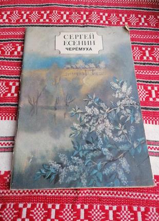 Детская книга - сергей есенин - черёмуха - стихи - 1985 год (ссср\винтаж)1 фото