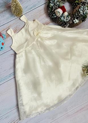 Фирменное нарядное платье ladybird девочке 1.5-2 года