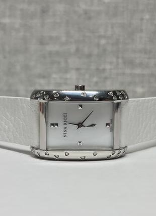 Жіночий годинник часы nina ricci n011.13 depose swiss made з діамантами3 фото