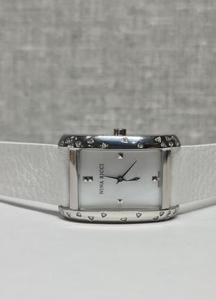Жіночий годинник часы nina ricci n011.13 depose swiss made з діамантами2 фото