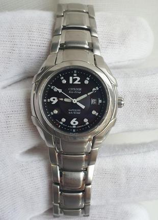 Жіночий годинник часы citizen eco-drive sapphire 30мм5 фото