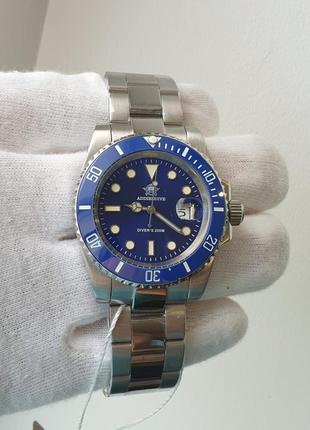 Чоловічий годинник часы addiesdive 40.5мм 200м diver's blue нові6 фото
