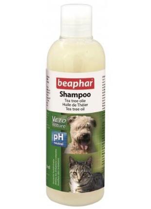 Beaphar шампунь з олією чайного дерева для собак і котів , 250 мл