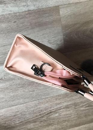 Стильная женская сумочка клатч. модная мини сумка черная бордовая серая пудровая розовый9 фото