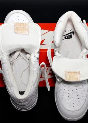 Женские кроссовки nike air force 1 high white x lv 36-37-38-38.5-39-40-419 фото