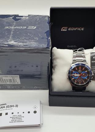 Чоловічий годинник часы casio edifice efs-s600d-1a2vuef sapphire solar новий5 фото