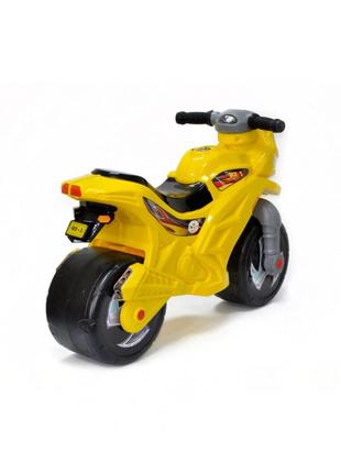Велобег детский  "ямаха" 501b3 мотоцикл tm orion со звуковыми эффектами беговел жёлтый2 фото