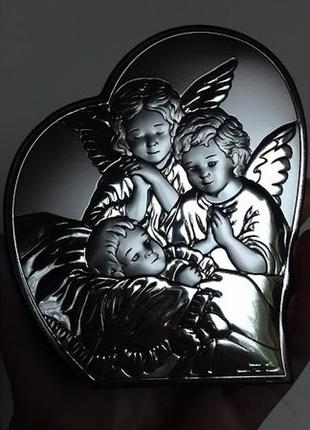 Ікона "ангел-охоронець" valenti (16на 19,5см)4 фото