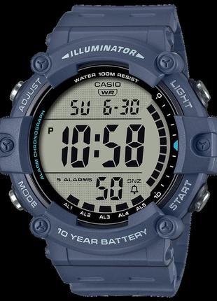 Спортивний наручний годинник casio ae-1500wh-2a з підсвіткою