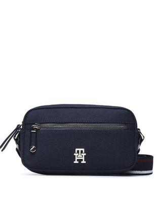 Сумка iconic tommy camera bag twill aw0aw15135 cиній