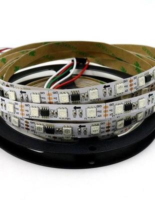 Світлодіодна led стрічка prolum™ 12v; 5050\60; ip20; series "smart", rgb (pixel full color)