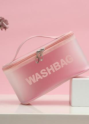 Водонепроницаемая косметичка washbag, органайзер для косметики1 фото