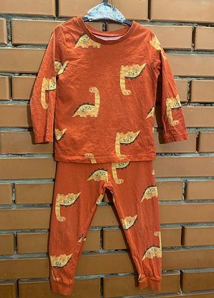 Бавовняна піжама george 3-4 р ( 98-104 см).