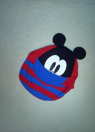 Кепочка микки для купания на мальчика 80/92 см рост