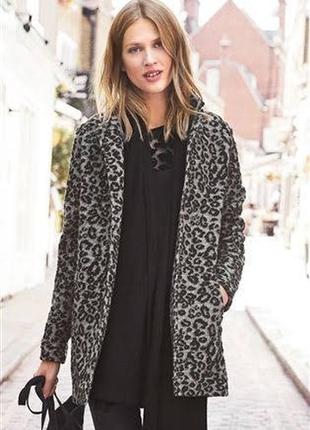 👠 кардиган - пальто (звериный принт )  / s - m - l size