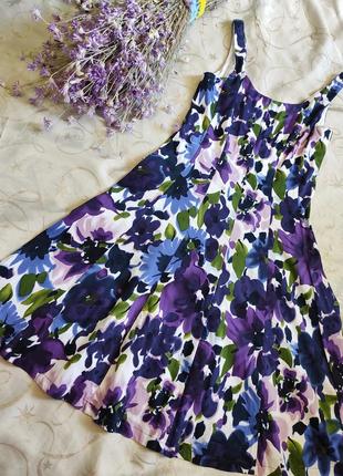 Платье сарафан красивой расцветки3 фото