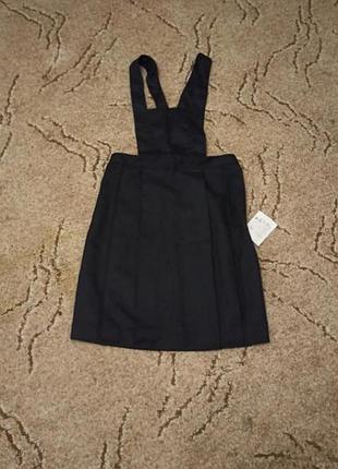 Школьная форма, сарафан черный