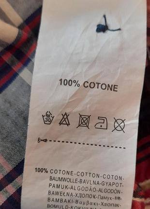 Чоловіча легка сорочка 100% cotton в стані нової речі2 фото