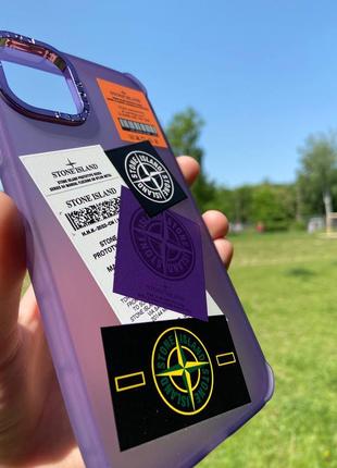 Stone island 🏝️ purple tags case3 фото