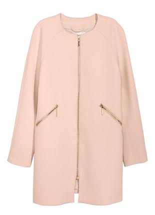 Пальто h&amp;m р. 48-50 (удлиненний френч, пиджак, плащ), на молнии