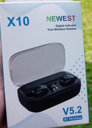 Беспроводные наушники x10 tws + повербанк 2000mah5 фото