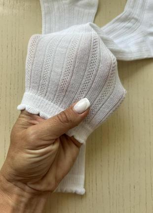 Ажурні підколінки дитячі  6 місяців-12 років