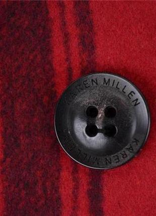 Стильное брендовое шерстяное пальто karen millen.7 фото