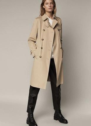 Тренч massimo dutti