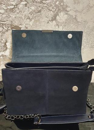 Шикарная женская сумочка- клатч синего цвета .5 фото