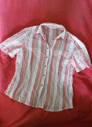 Легка тонка блуза жатка