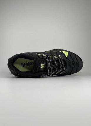 Nike air max tn terrascape plus (чорні з лаймовим)6 фото
