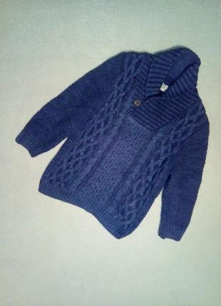 Фирменный свитерок l.o.g.g на модника 4/6 лет