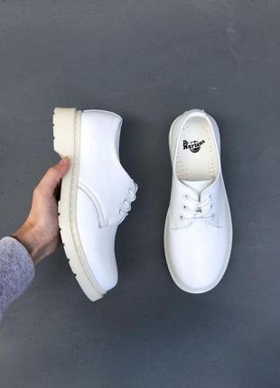 Туфли dr martens 1461 mono white