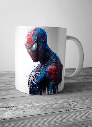 Чашка спайдермен/гружка spider-man/ marvel