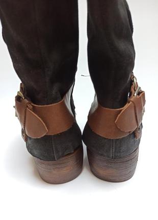 Zign ботинки женские кожаные9 фото